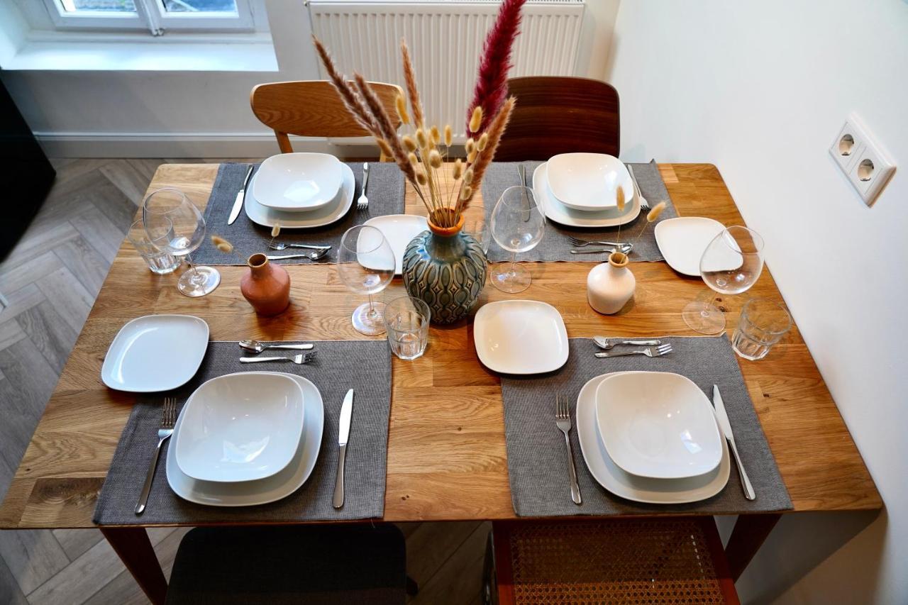 Luxurioese Maisonette Wohnung Im Szenenviertel ヴッパータール エクステリア 写真