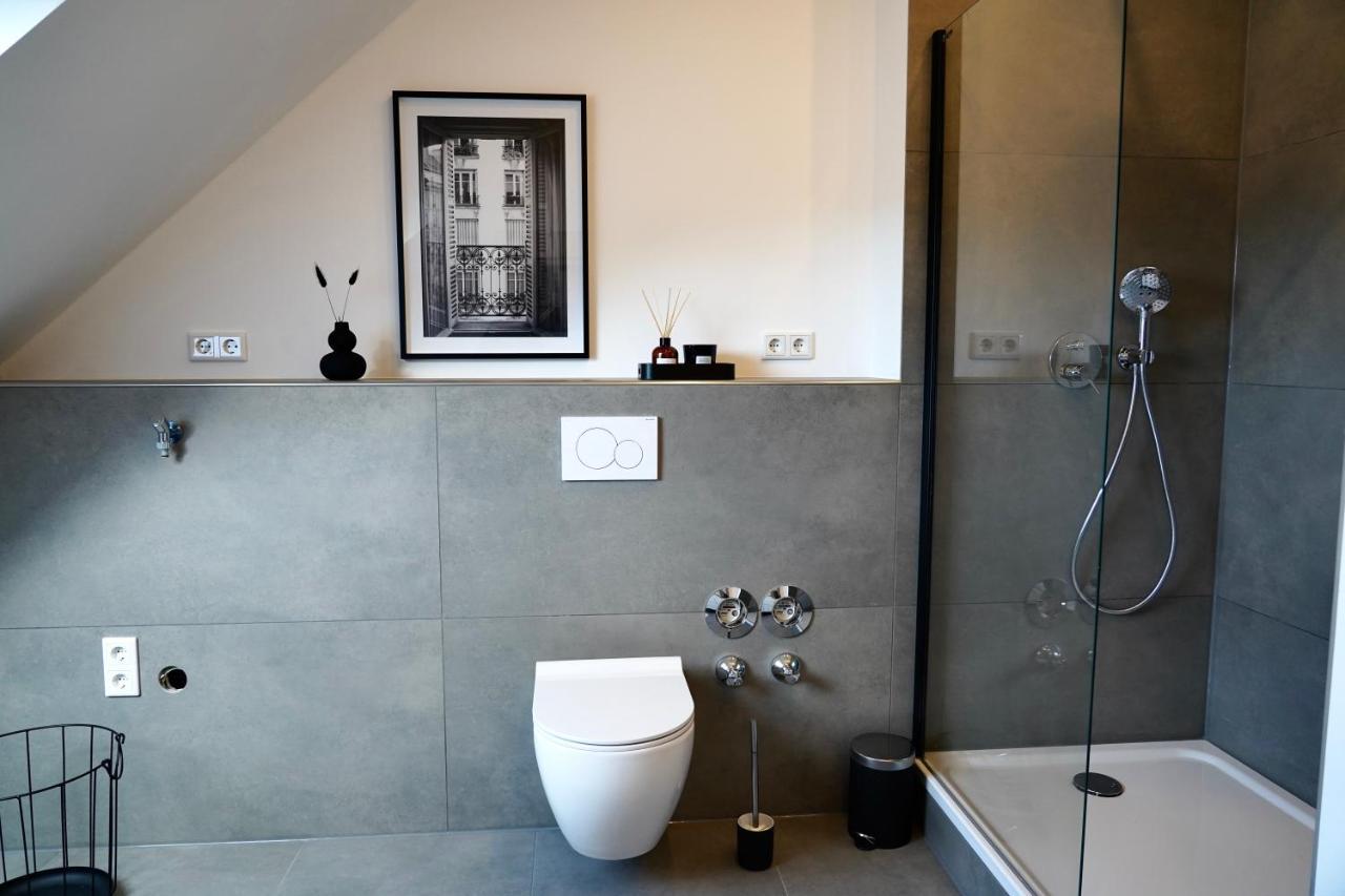 Luxurioese Maisonette Wohnung Im Szenenviertel ヴッパータール エクステリア 写真